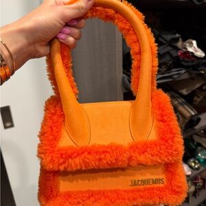 Jacquemus Vibrant Orange Mini Bag